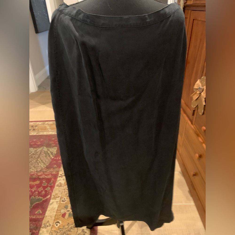 Valerie Stevens Black Maxi Skirt